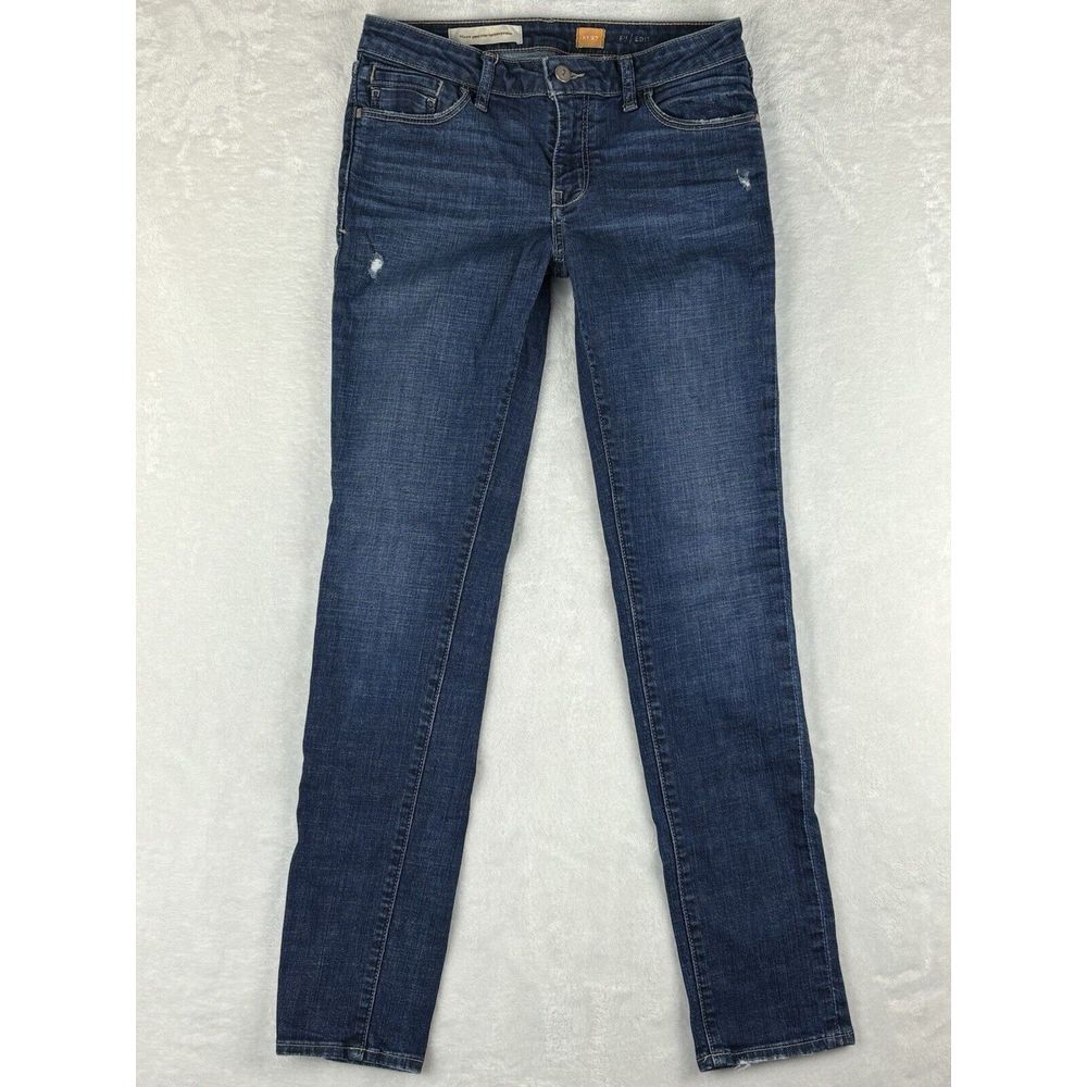Womens Pilcro And The Letterpress Anthropologie‎ Distressed Jeans SIZE 27